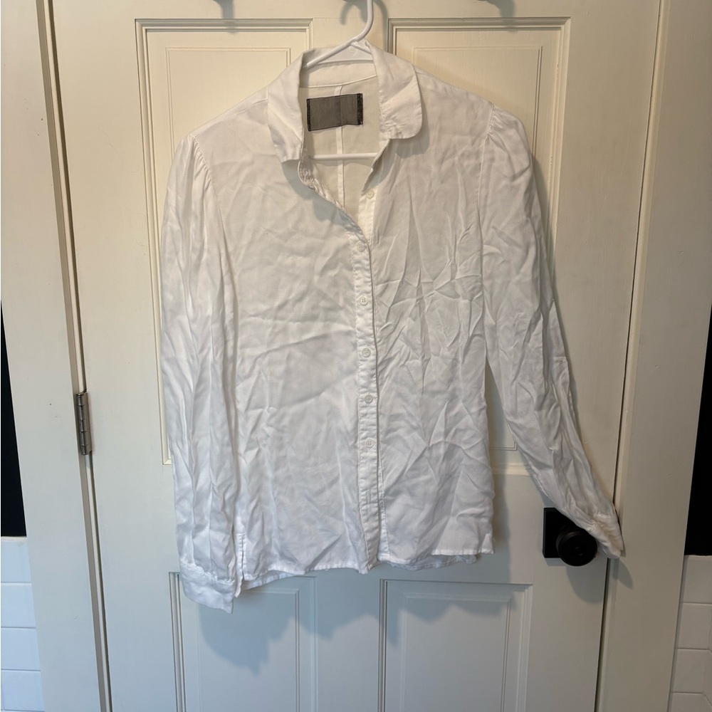 Reformation White Button Down - image 3